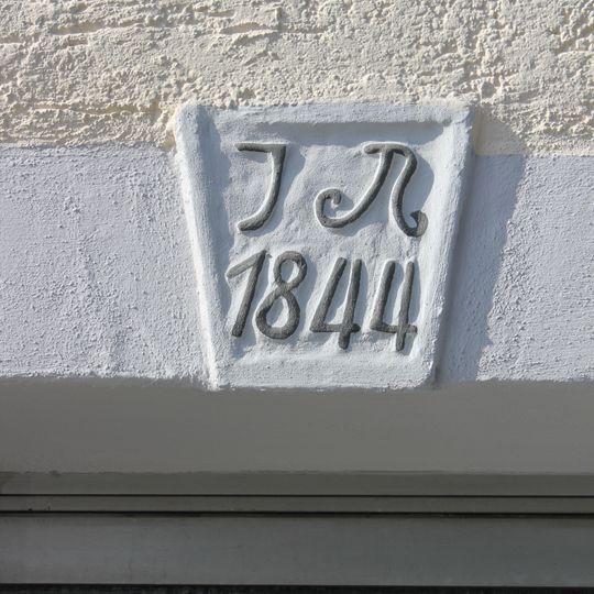 Scheitelstein über Haustür