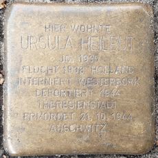 Stolperstein dedicated to Ursula Heilbut