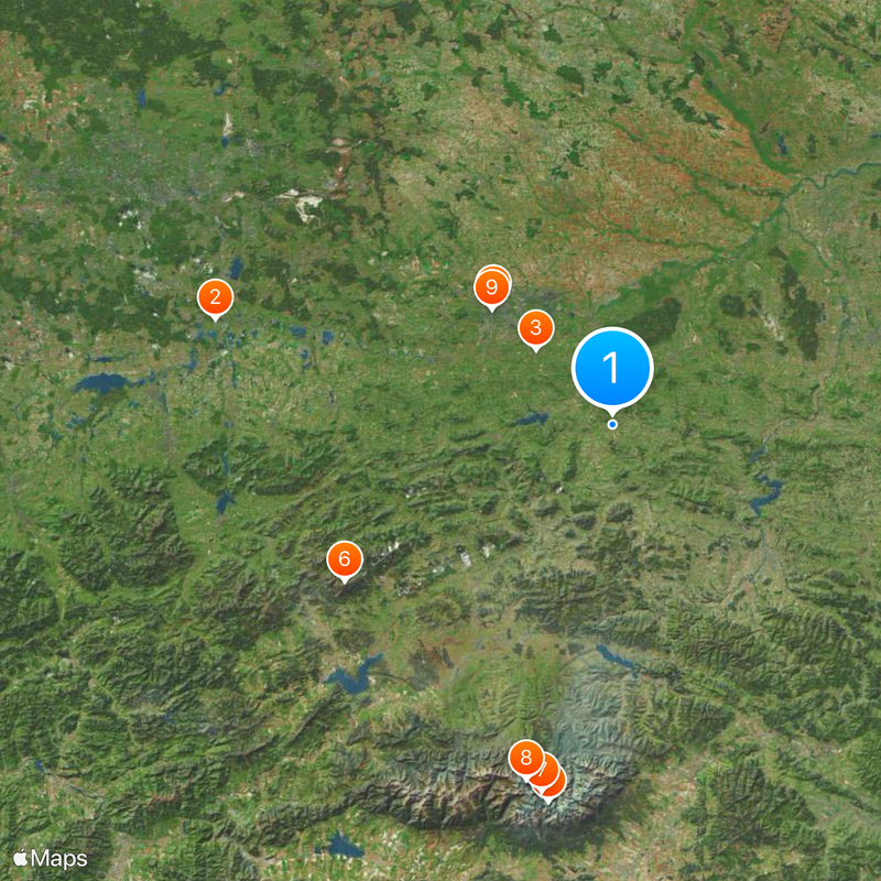 Woiwodschaft Kleinpolen Karte