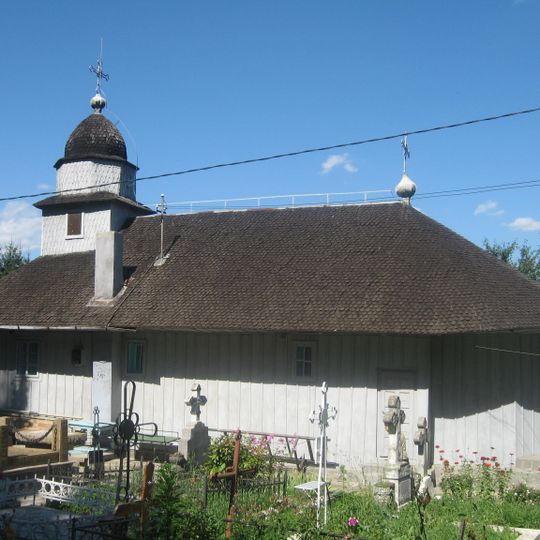 Wooden church in Fălticeni