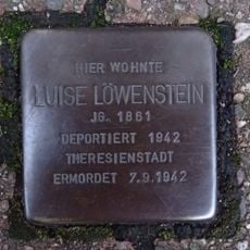Stolperstein dedicated to Luise Löwenstein