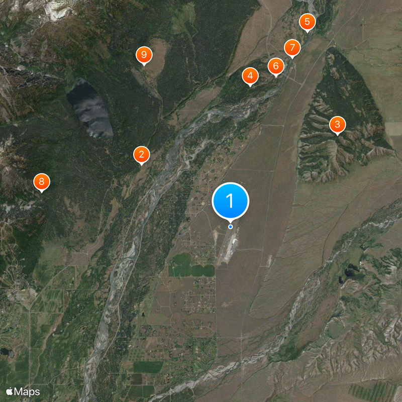 Jackson Hole Airport Map