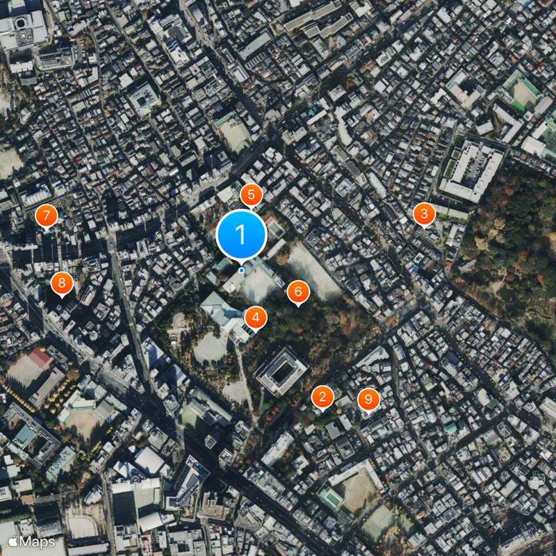 University of Tsukuba elementary school Map