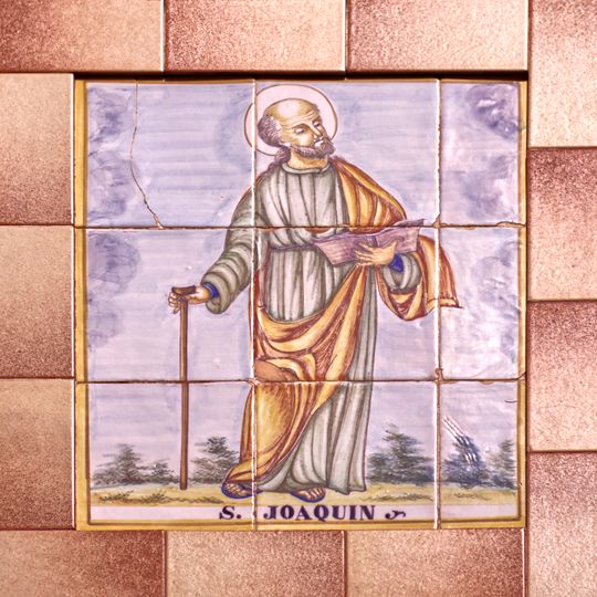Ceramic panel of Saint Joachim