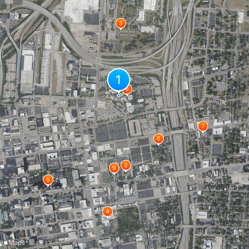 Columbus State Community College Map