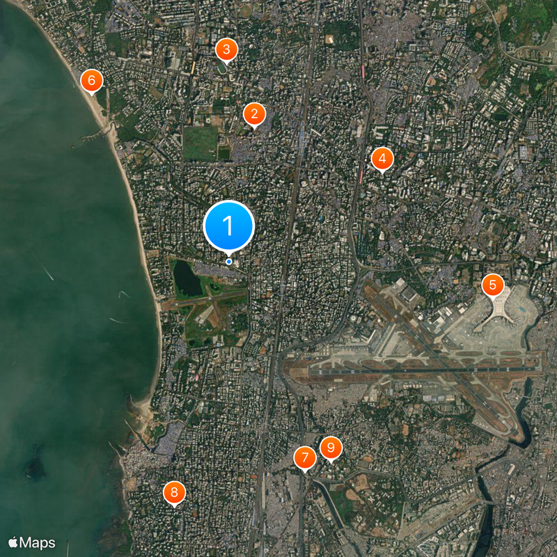 Narsee Monjee College of Commerce and Economics Map