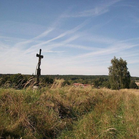 Kříž na vrchu Na Vrších u Drunčí