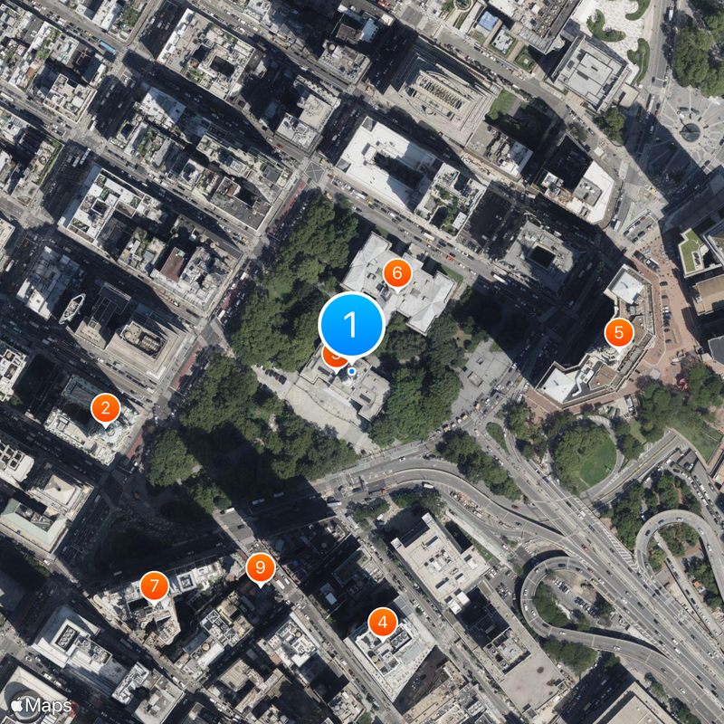 New York Public Library Map