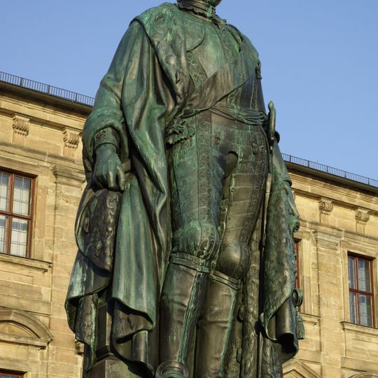Markgrafendenkmal, Denkmal des Friedrich III. , Gründer der Friedrich-Alexander-Universität Erlangen-Nürnberg