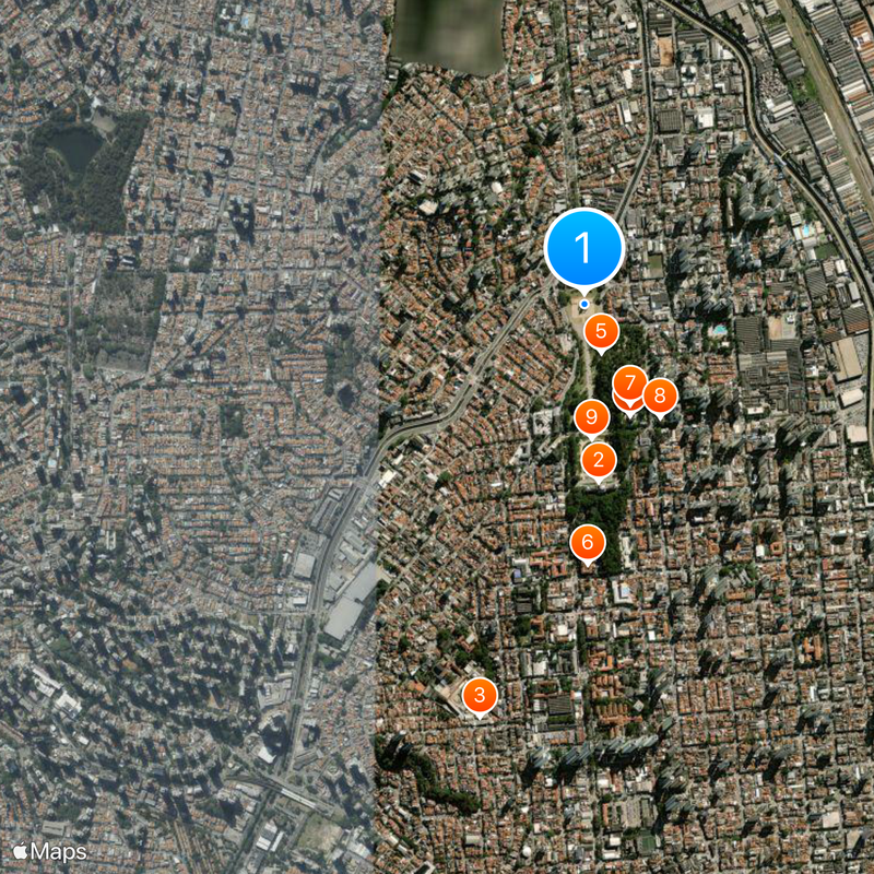 Monument to the Independence of Brazil Mapa