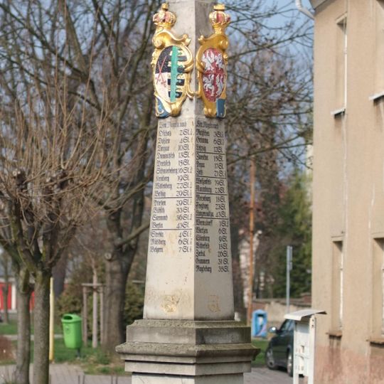 Kursächsische Postmeilensäule Mügeln