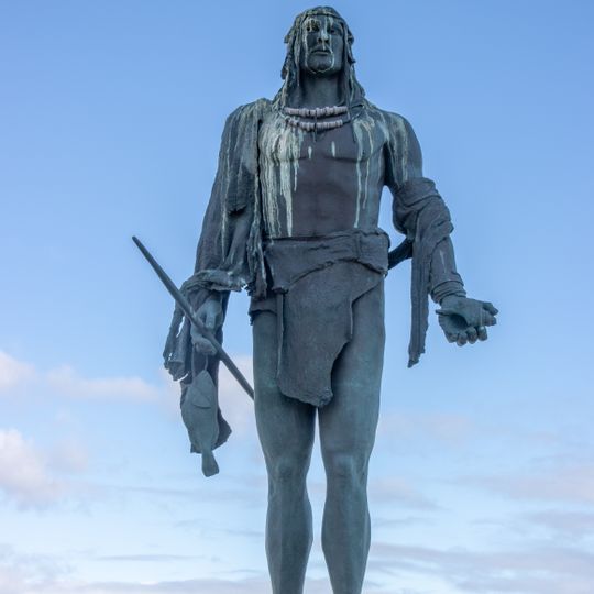 Statue of Pelicar, Candelaria