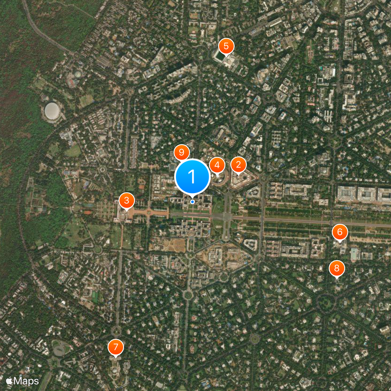 Secretariat Building Carte