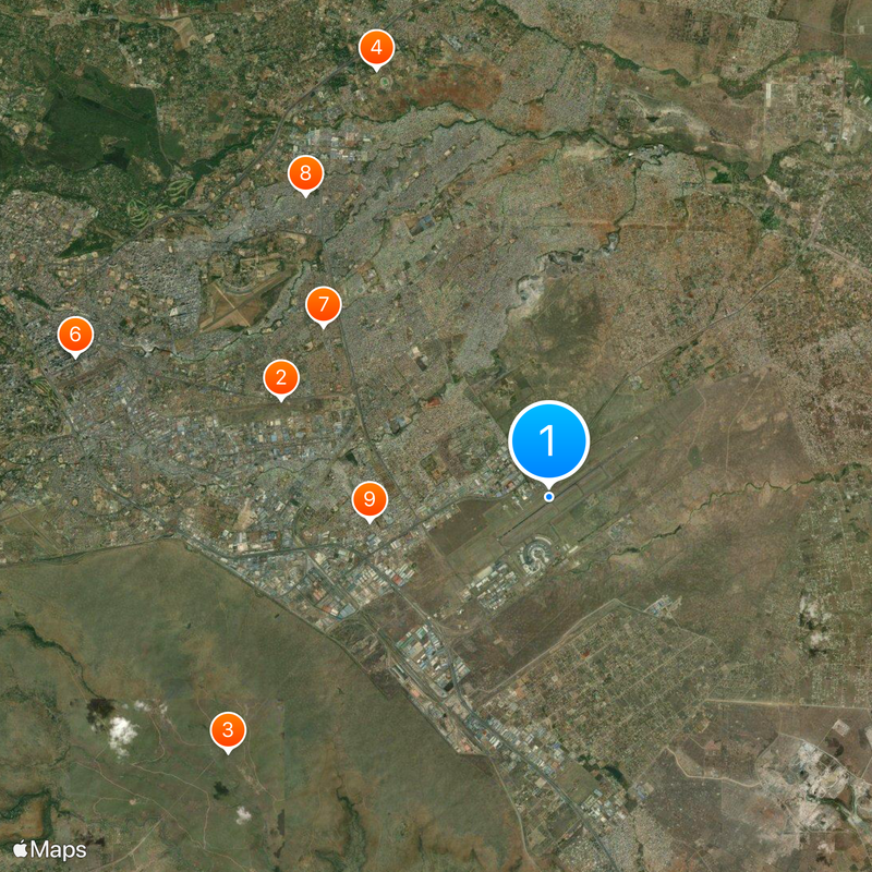 Jomo Kenyatta International Airport Map