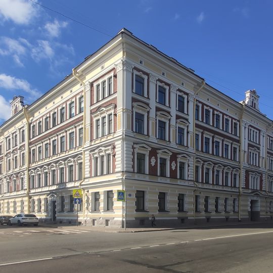 Viklund House on Krepostnaya Street, 37 in Vyborg