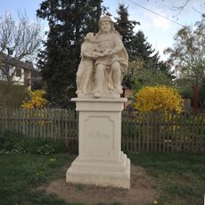 Figurenbildstock hl. Anna lehrt Maria lesen