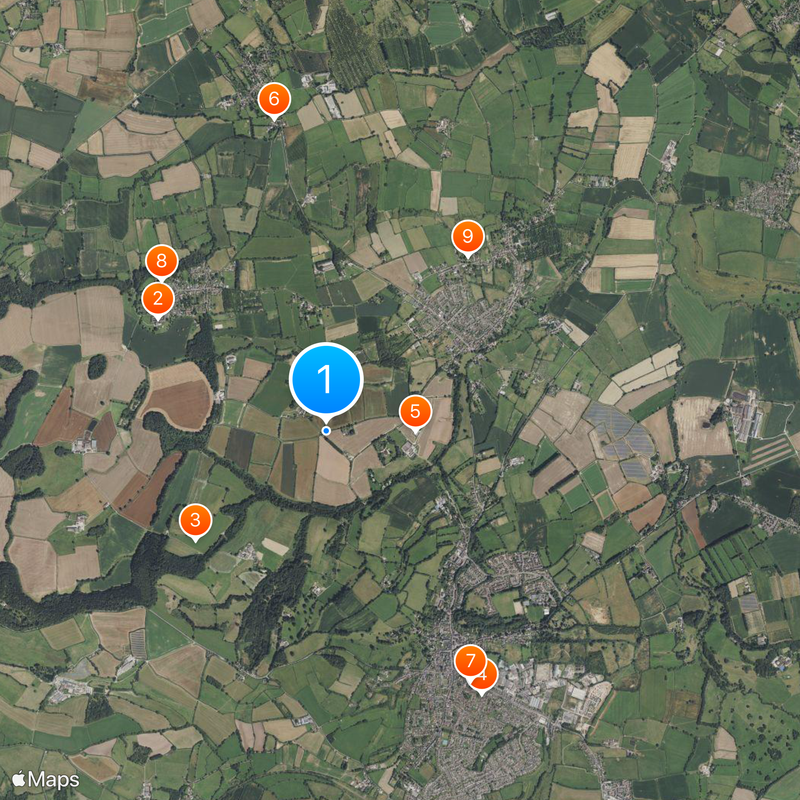 Yeovil Map