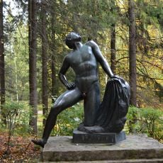 Ilioneo statue in Pavlovsk Park