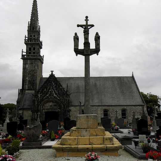 Calvaire sud du cimetière de Pencran