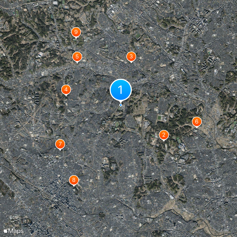 Wako University Map