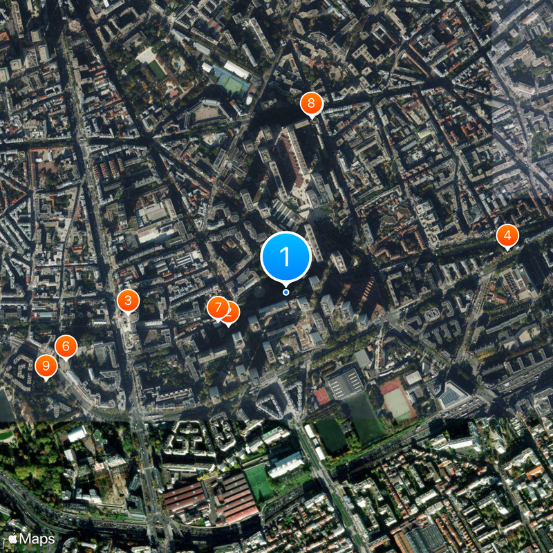 Quartier Asiatique Map