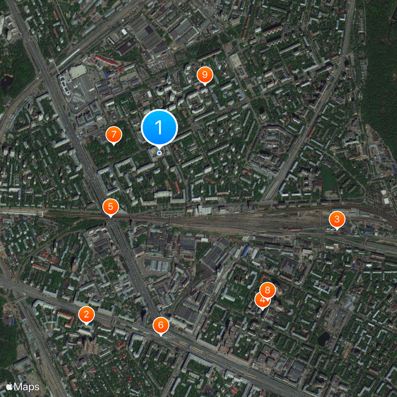 Academy of Management of the Ministry of Internal Affairs of Russia Map
