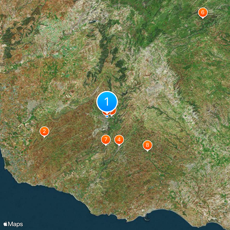 Libero consorzio comunale di Ragusa Mappa
