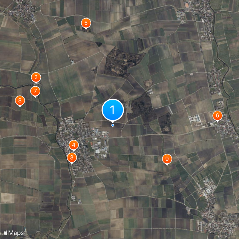 Nördlinger Ries Map