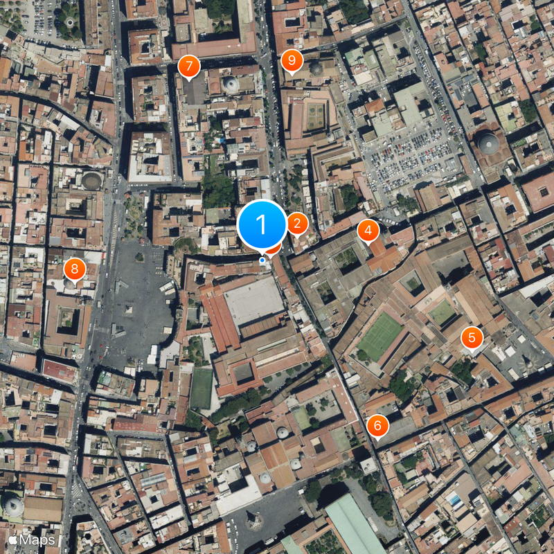 Antica Pizzeria Port'Alba Map