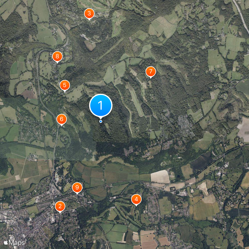 Box Hill Map