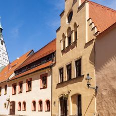Giebel-und traufseitiges Gebäude (Dunkelhof) Kreuzgasse 7