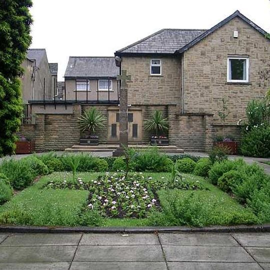 Otley War Memorial Cross and Memorial Garden
