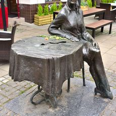 Agnieszka Osiecka Monument in Warsaw