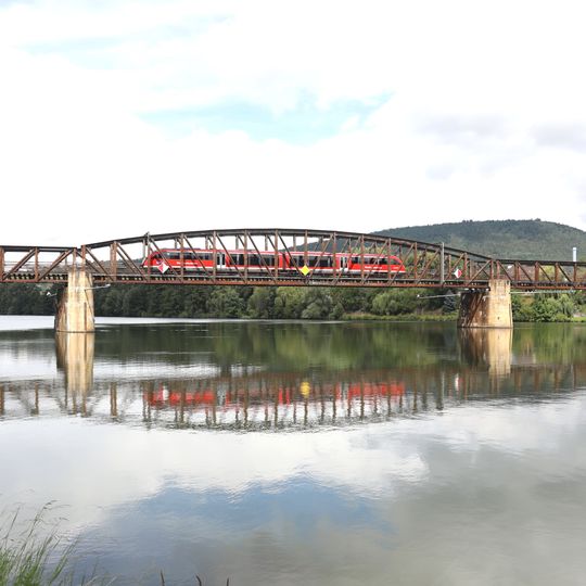 Eisenbahnbrücke in Miltenberg