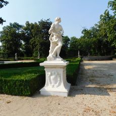 Socha Hygie v zámeckém parku ve Slavkově