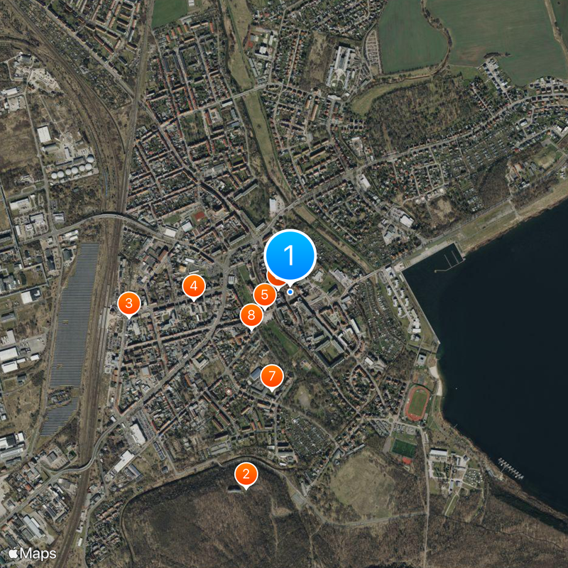 Bitterfeld Map
