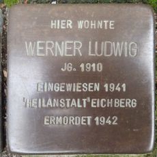 Stolperstein dedicated to Werner Ludwig