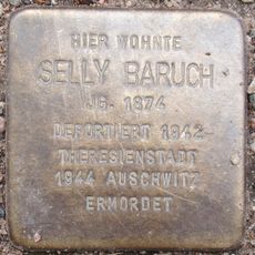 Stolperstein dedicated to Selly Baruch