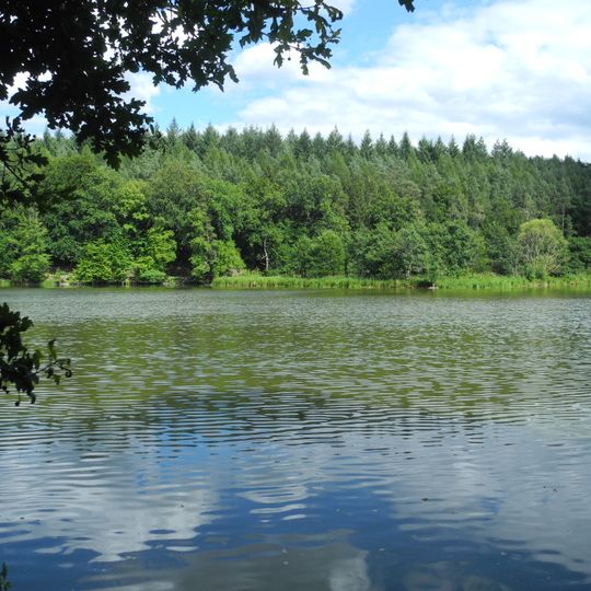 Haunestausee bei Marbach