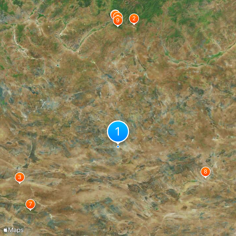 Mongolian Plateau Map
