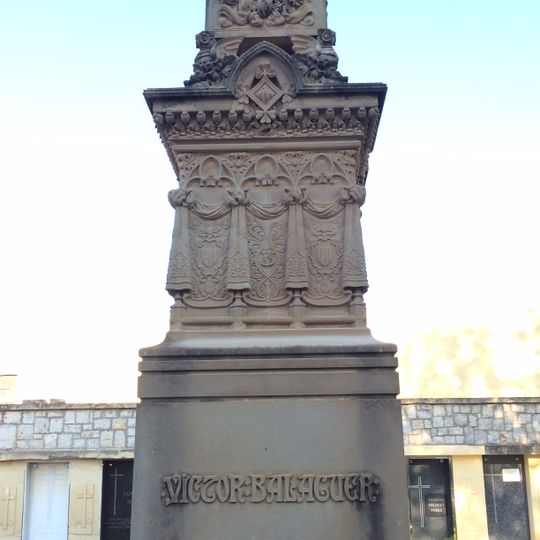 Monument funerari a Víctor Balaguer