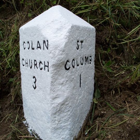 Milestone 230M South-West Of Bosworgey Cottage