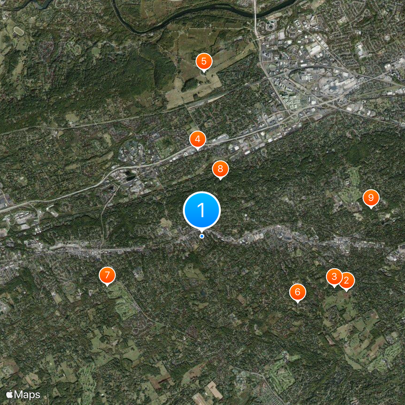 Berwyn Map