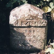 Milestone On North Side Of B1354