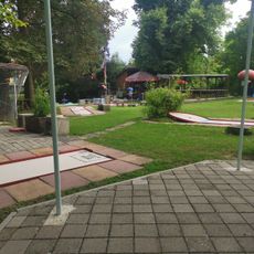 Miniaturgolf-Anlage