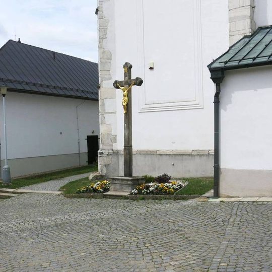 Kříž u kostela svatého Prokopa v Žďáru nad Sázavou