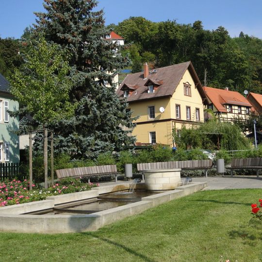 Rathausbrunnen Pillnitz