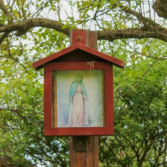 Obrázek v Dolech vedle statku