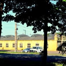 Straßenbahndepot der Großen Leipziger Straßenbahn Rathenaustraße 23a