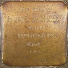 Stolperstein dedicated to Ludwig Jacobsen